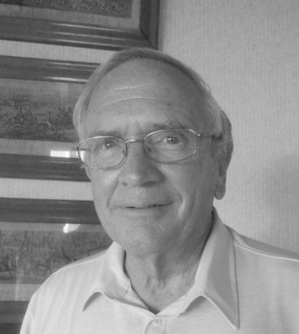 Dave Miller black and white portrait