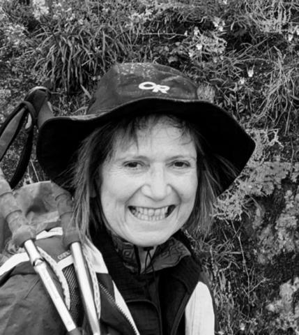 Jeanne Ferrante black and white portrait