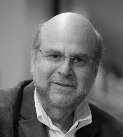 Sadik Esener black and white portrait