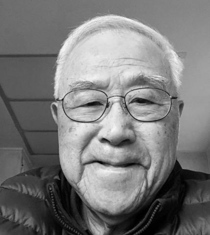 SS Lau black and white portrait